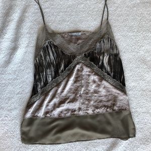 Zara Olive Green Tank Top